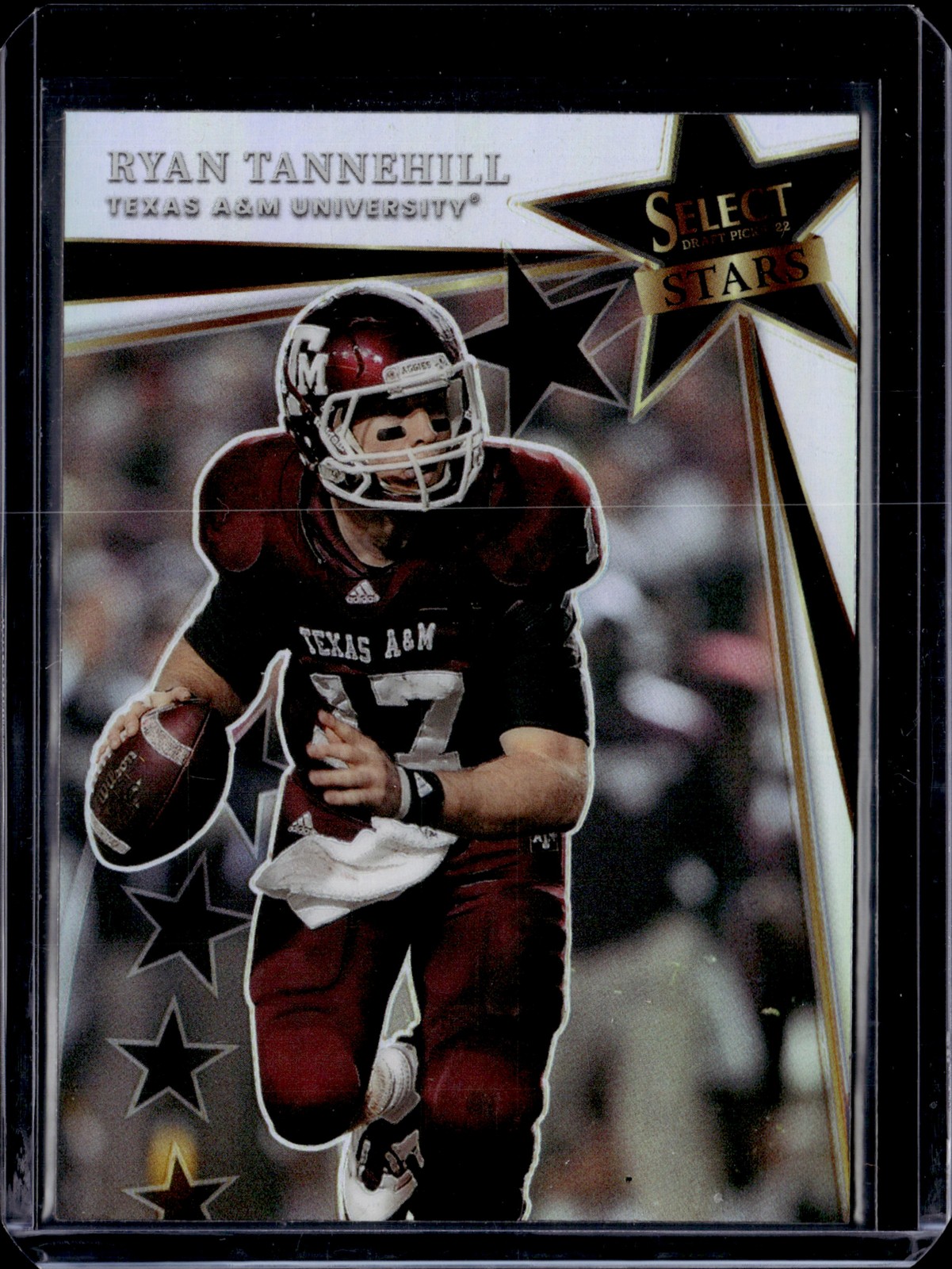 2022 Panini Select Draft Picks #SS-RT Ryan Tannehill Select Stars Silver Prizm