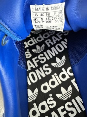 Size 9.5 - adidas Raf Simons x Stan Smith Blue 191523128682| eBay