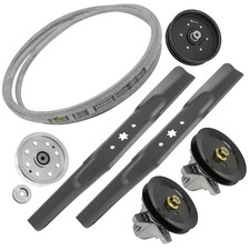 Spindle Blade Pulley  Belt for Cub Cadet RZT-L42 75604511 75404033 42"