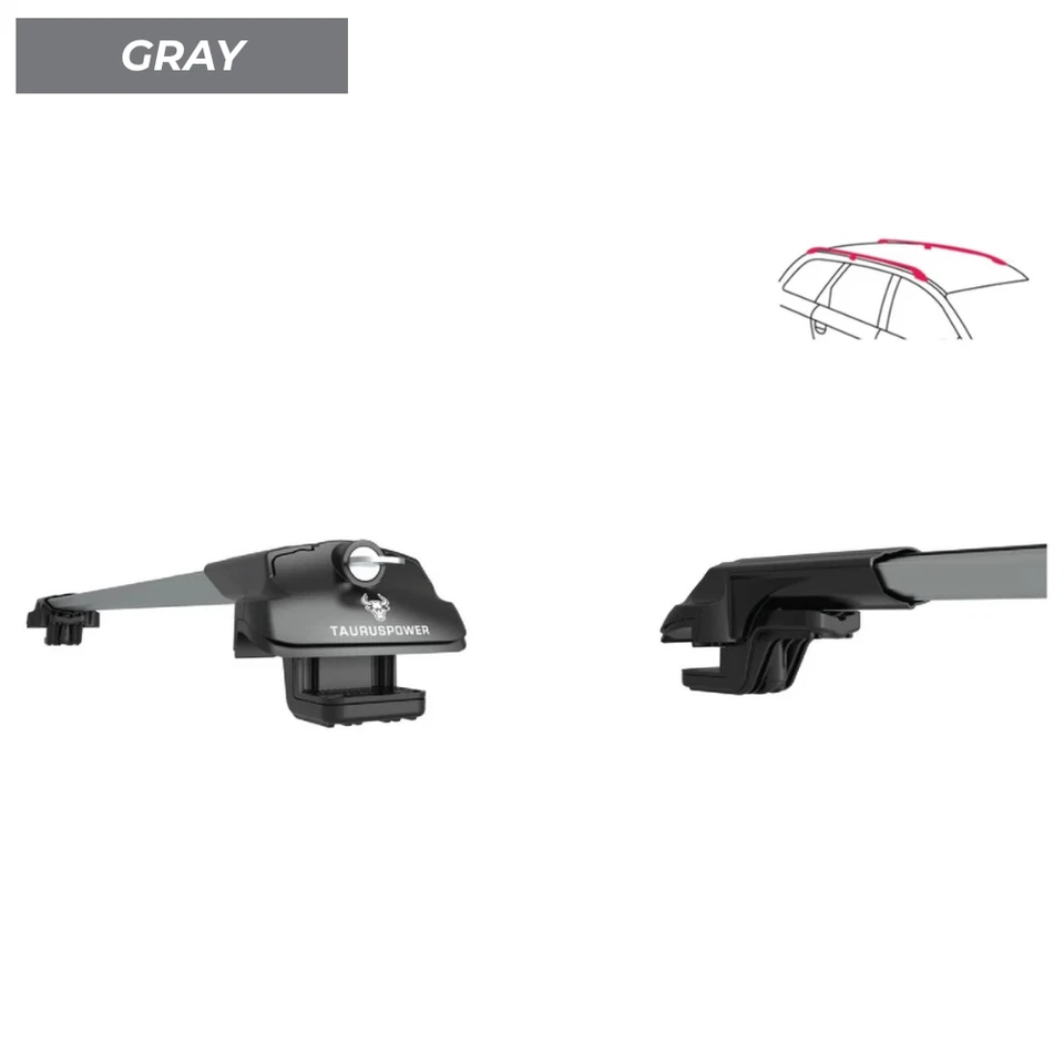 CITROEN C5 AIRCROSS 2018-2025 CARROCERÍA BARRAS TECHO GRIS AJUSTE PERFECTO 98172148 Foto 3 de 4