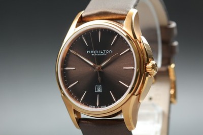 [Near MINT] Hamilton Viewmatic H323350 Brown Dial Date Automatic Men's Watch