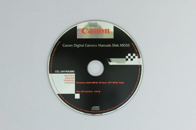 Software CD Canon Solution Disk MD35 CEL-SH1RA2M0 EN FR IT DE (13071515)