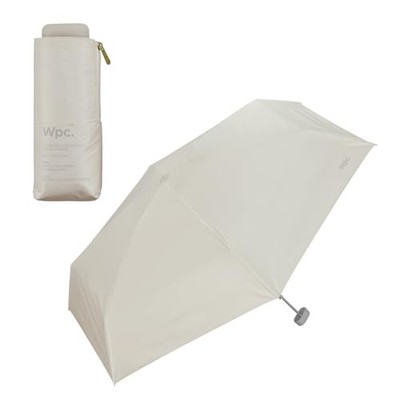 【2025】Wpc. Sun Umbrella Plain Tiny Gray  100% Light Blocking / 100% UV Cut /
