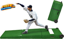 Pitching Mound Portable Pitchers Mound with Non Slip Rubber Plate Pitching
