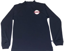 Rare Vintage Malone College University Pioneers Baseball Team Blue Shirt New! XS