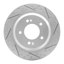 DFC Geoperformance Rotor - Drilled & Slotted fits 2013-2022 Kia Optima Soul EV C