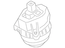 Genuine BMW Mount 22117581617