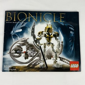 LEGO BIONICLE - TAKANUVA - 8596 - COMPLETE MANUAL