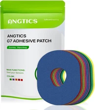 Dexcom G7 Adhesive Patches Waterproof, 30 Pack Multicolor Overpatch for Dexcom G