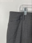 Worthington Womens Gray Flat Front Pockets Straight Leg Dress Pants Size 12 — photo 3