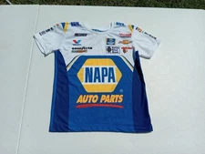 Chase Elliott Napa Auto Nascar 2018 Kids Small Sublimated Uniform Shirt Polyeste