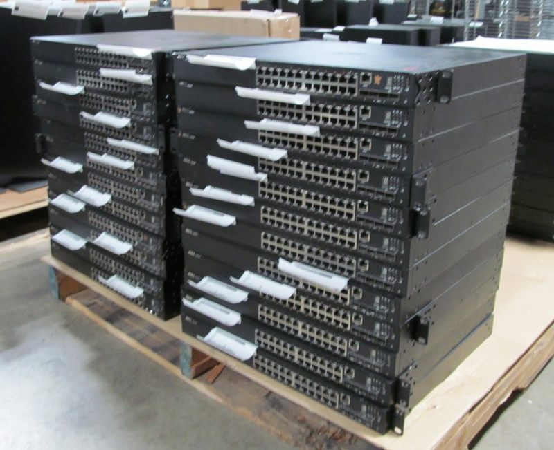 (24) Dell PowerSwitch N1524P 24Port PoE+ 4-SFP+ Managed Gigabit Network Switches