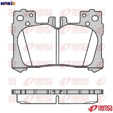 BRAKE PAD SET DISC BRAKE 1791.00 FOR LEXUS 8GR-FXS 3.5L V35A-FTS 3.4L 6cyl LS LC