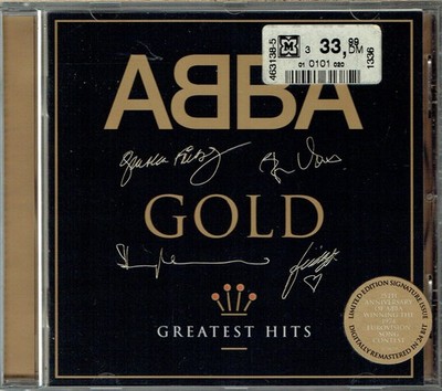  (CD) ABBA - Gold - Greatest Hits - I Have A Dream, Chiquitita, Dancing Queen 