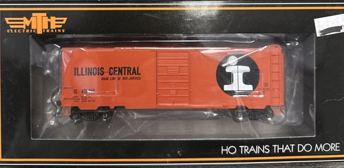 Coche de caja MTH HO escala #85-74102 40’ PS-1 Illinois Central #400350 nuevo en caja