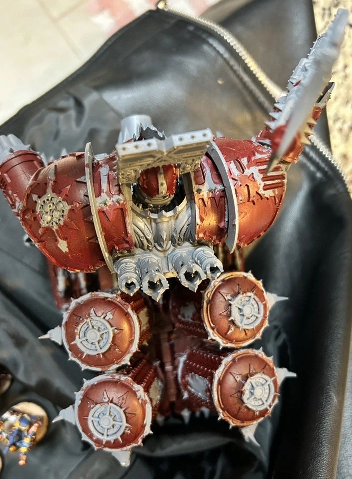 Games Workshop Warhammer 40k Khorne Señor de las Calaveras Única Miniatura Parte Pintada Foto 2 de 4