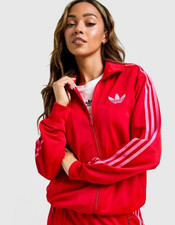 Women's adidas Originals adicolor 3-Stripes Firebird Loose Track Top - jw3665