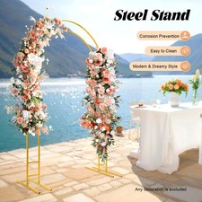 7.2ft Wedding Arch Backdrop Stand, Garden Floral Balloon Arch Decoration