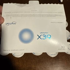 🔥 LIFEWAVE X39 Patches - 15 Patches - Envelope Got Wet See Pics Free Ship