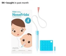 Frida Baby NoseFrida SnotSucker for Baby, Nasal Aspirator, Nose Sucker 24 Filter