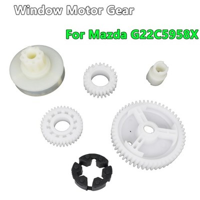 6PCS/SET For Mazda 3 5 6 C-X7 CX-9 RX8 RK10 Power Window Motor Gear Regulator