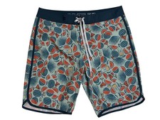 William Murray Board Shorts Mens 32 Green Watermelon Cocktail All Over Print NWT
