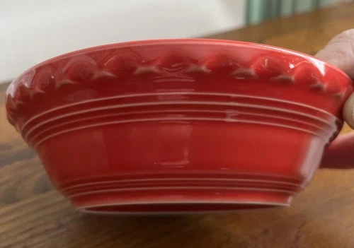 Homer Laughlin Fiestaware Scarlet Red 6 1/4 Inch Pie Plate