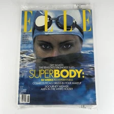 Vintage Elle Magazine June 1993 - *NEW SEALED* - Manon von Gerkan Cover