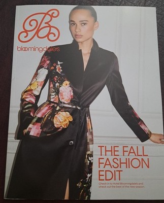 Bloomingdale's The Fall Fashion Edit Fall 2026 Catalog ~ 123 Pages 8 1/2'' x 11''
