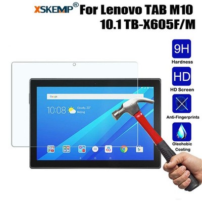 2Pcs Lenovo Tab M10 FHD Rel TB-X605FC 9H Tempered Glass Tablet Screen Protector