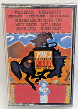 Greatest Country Hits of the 80's 1982 Various Artists Cassette, 1989, CBS NEW