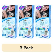 Elastic Sifting Cat Pan Liners 3-Pack Disposable Litter Box Liners