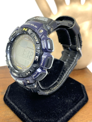 Casio Men's Watch PAG240B Pathfinder Black Resin Tough Solar