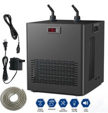 1/2 HP Ice Bath Water Chiller for Cold Plunge Tubs, Aquarium Chiller 132gal/500L