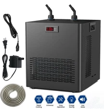 1/2 HP Ice Bath Water Chiller for Cold Plunge Tubs, Aquarium Chiller 132gal/500L