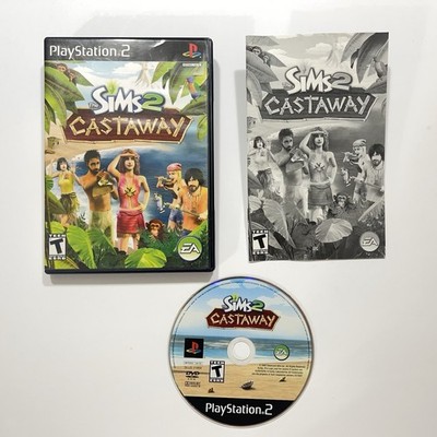 The Sims 2: Castaway PS2 CIB W/ Manual - PlayStation 2