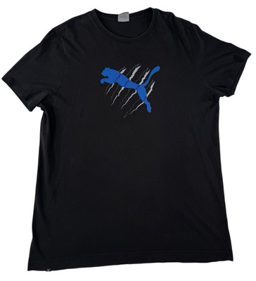 Puma T-Shirt Größe XL schwarz kurzarm 100% Baumwolle Herren