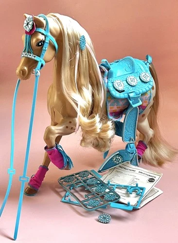 🤍 Barbie 🤍 1989 Vintage Western Fun Doll Horse Sun Runner & Accessories #9961