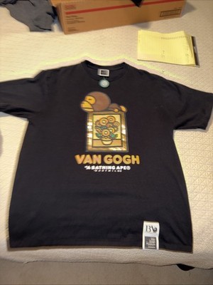 Bape xxl t shirt baby milo Van Gough(comes With Original Tag And Bag)