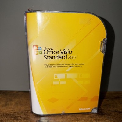 Microsoft Office Visio Standard 2007 RETAIL Full Version 