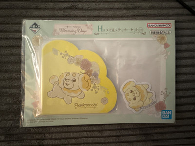 Fidough Memo Sticker Set Ichiban Kuji Pokemon Blooming Days H Prize