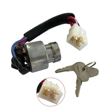 Ignition Switch w/Key for Kubota L4200 L4310 L3130 Tractor L2900DT 34670-31820