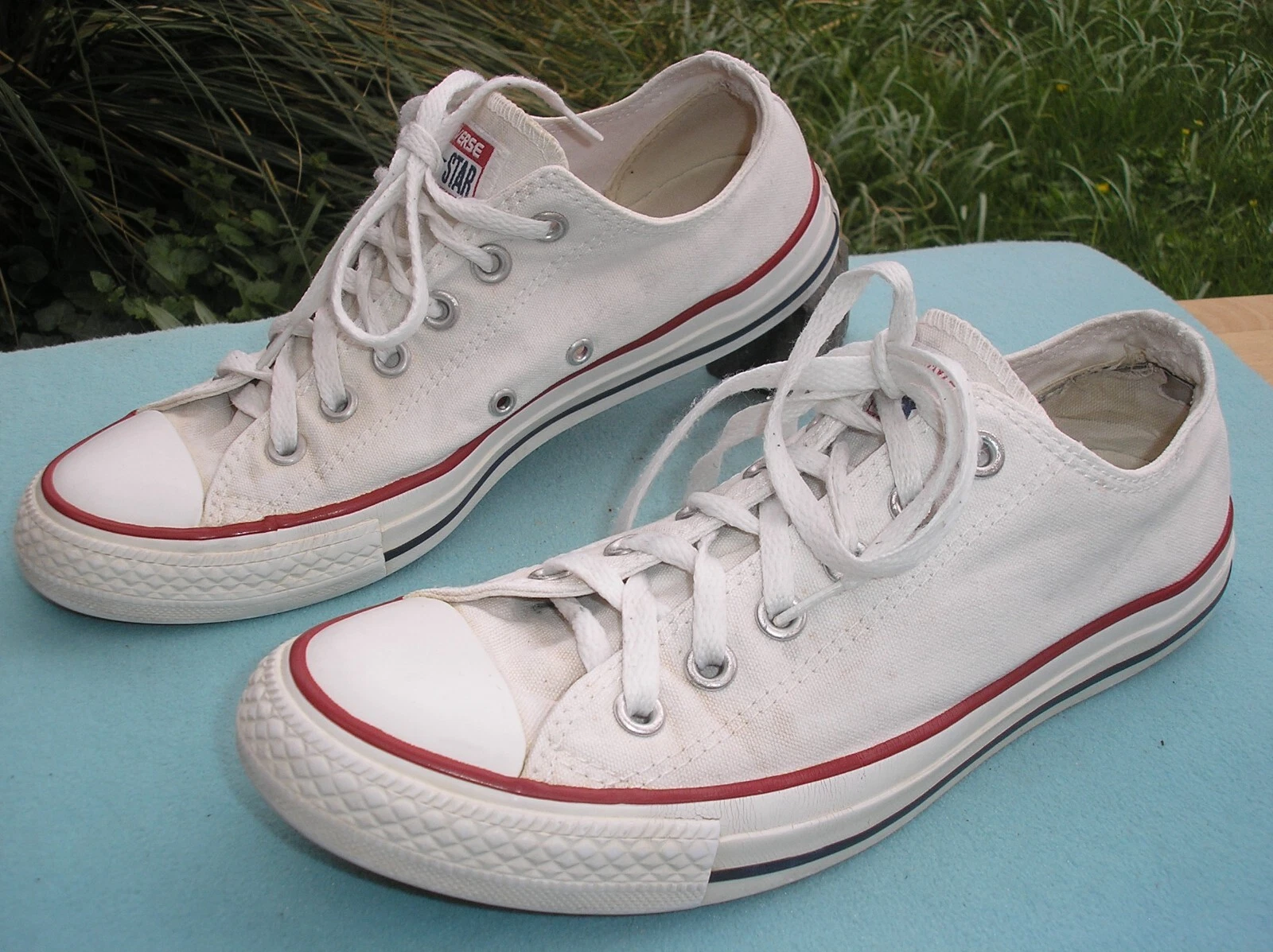 Sneaker originali CONVERSE Chucks LO taglia 39 5 bianche!!!