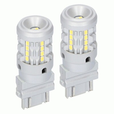 HEISE HE-C3157W / WHITE LED 3157 BULBS W/ INTEGRATED CANBUS SYSTEM (PAIR) **NEW*