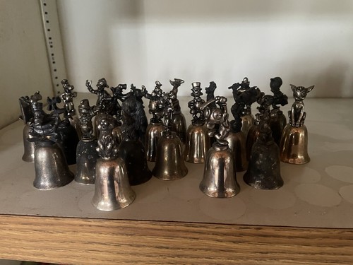 Disney NE Collectors Society Silver Plated Bells 20 - Picture 8 of 8