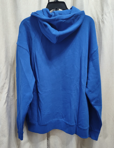 Mens Ariat Logo Hoodie XL Cobalt Blue Casual Pullover Sweater Sweatshirt - Picture 2 of 7