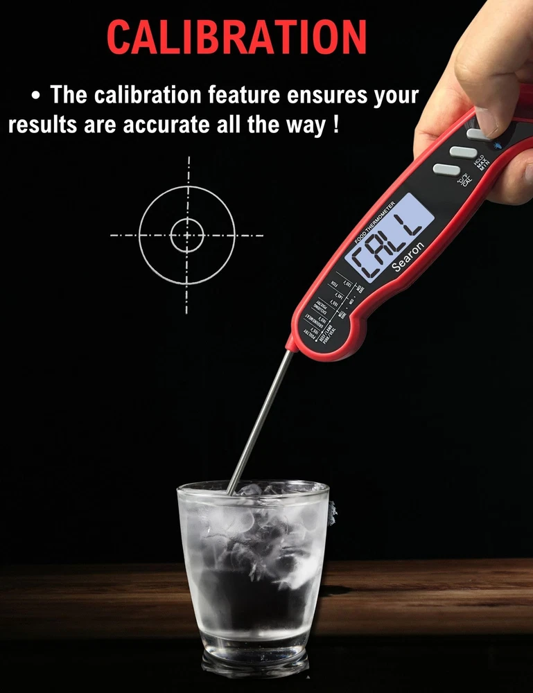 Meat Thermometer,Digital Food Thermometer with Instant Read Out,Backlight and...