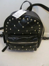 Ophelia Roe Studded Mini Backpack, Black