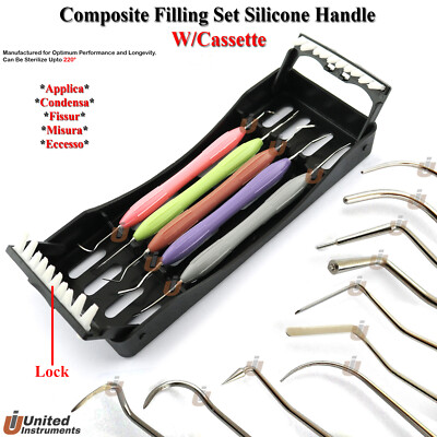 Range Dental Surgical Instruments Composite Restorative Scaler Silicone Handle