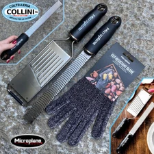 Microplane - Gourmet Set with grater, mandoline, and protective glove
